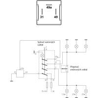 Blinker-Unterbrecher 12V 2x21W Skoda CZ