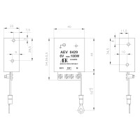 Dynamoregler 6V 100W AEV mit Erdung (-)