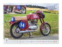 Kalender Tschechische Motorräder 2025 - 42x32cm