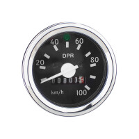 Tachometer Simson S51 - Tachoring Chrom (Kontrollleuchte) - DPR