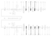 Distanzscheibe der Abtriebswelle D24x35x1,0 Simson