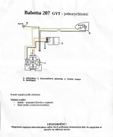 Kabelbaum Babetta 207 - Gyt