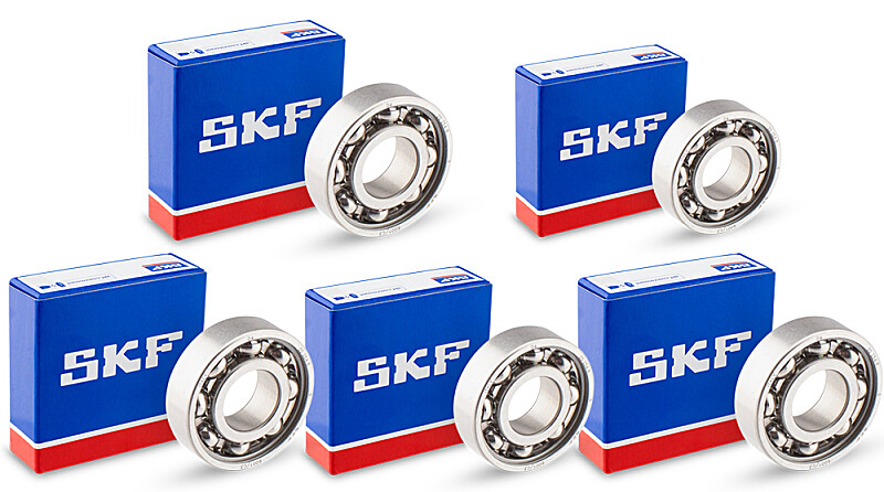 Set Motorlager Pionier 550, 555 - SKF