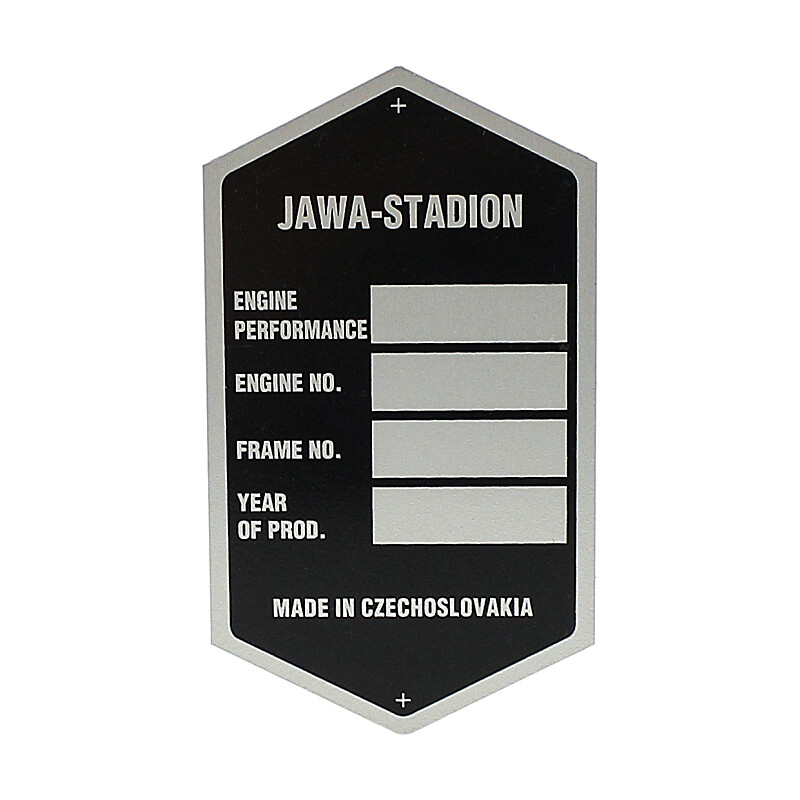 Typenschild Rahmen Stadion S23 (30)