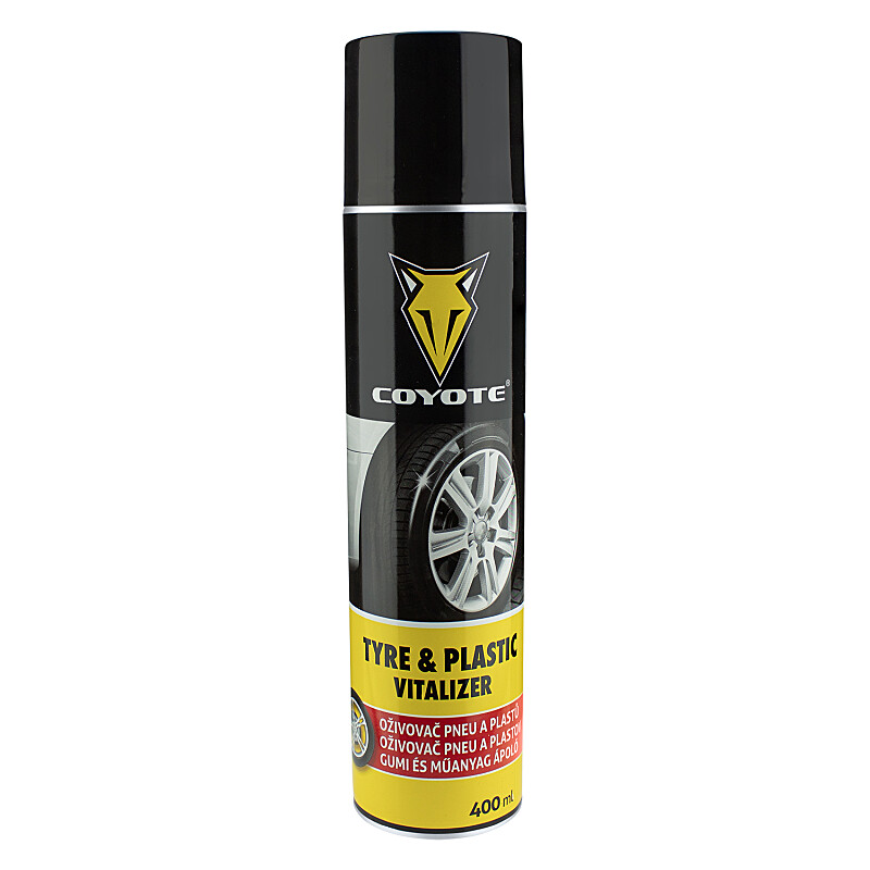 Kunststoff- und Reifenauffrischer Coyote – 400-ml-Spray