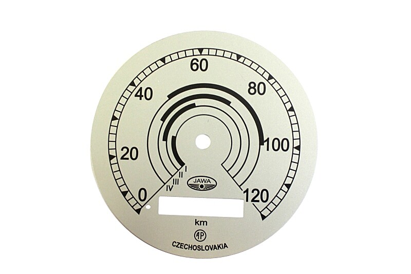 Zifferblatt tüf Tachometer 120 Km Perak