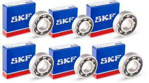 Set Kugellager für Motor Babetta 207 - SKF