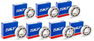 Set Kugellager für Motor MZ 250 - SKF