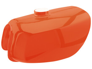 Tank Simson Enduro Elektronic- orange lackiert