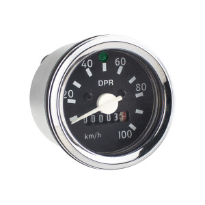 Tachometer Simson S51 - Tachoring Chrom (Kontrollleuchte) - DPR