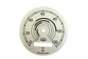 Zifferblatt tüf Tachometer 120 Km Perak